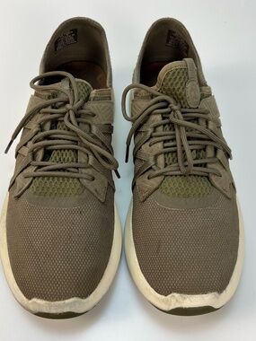 Olukai Holo Sneakers Mens 13 Olive Green Lace Up Mesh Athletic Shoes Casual